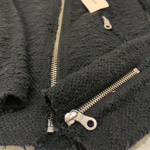 Rebecca Taylor Boucle Moto Jacket - Picture 3 of 9